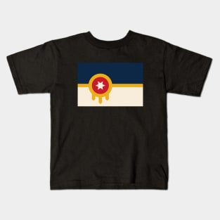 Flag of Tulsa Kids T-Shirt